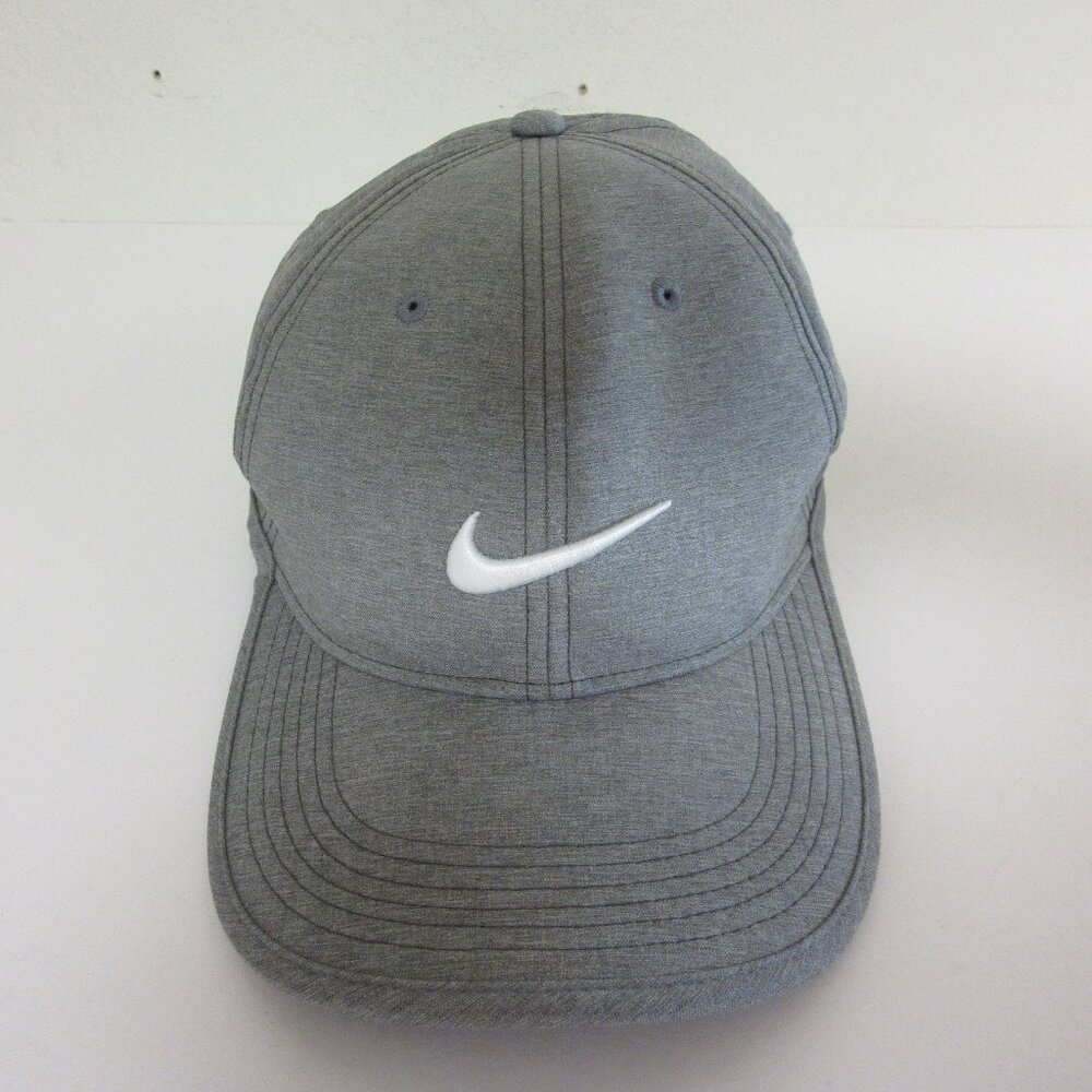 Gray Nike Golf Hat One Size Polyester